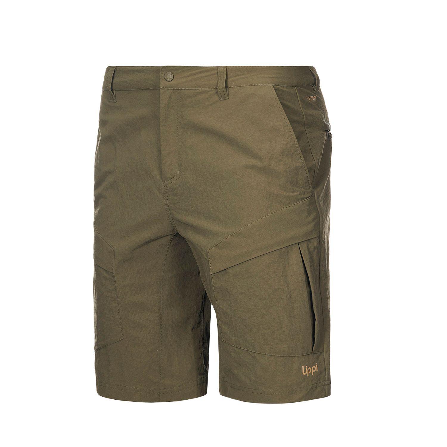 Short Hombre Nest Q-Dry Cargo Shorts Oliva Oscuro Lippi-0