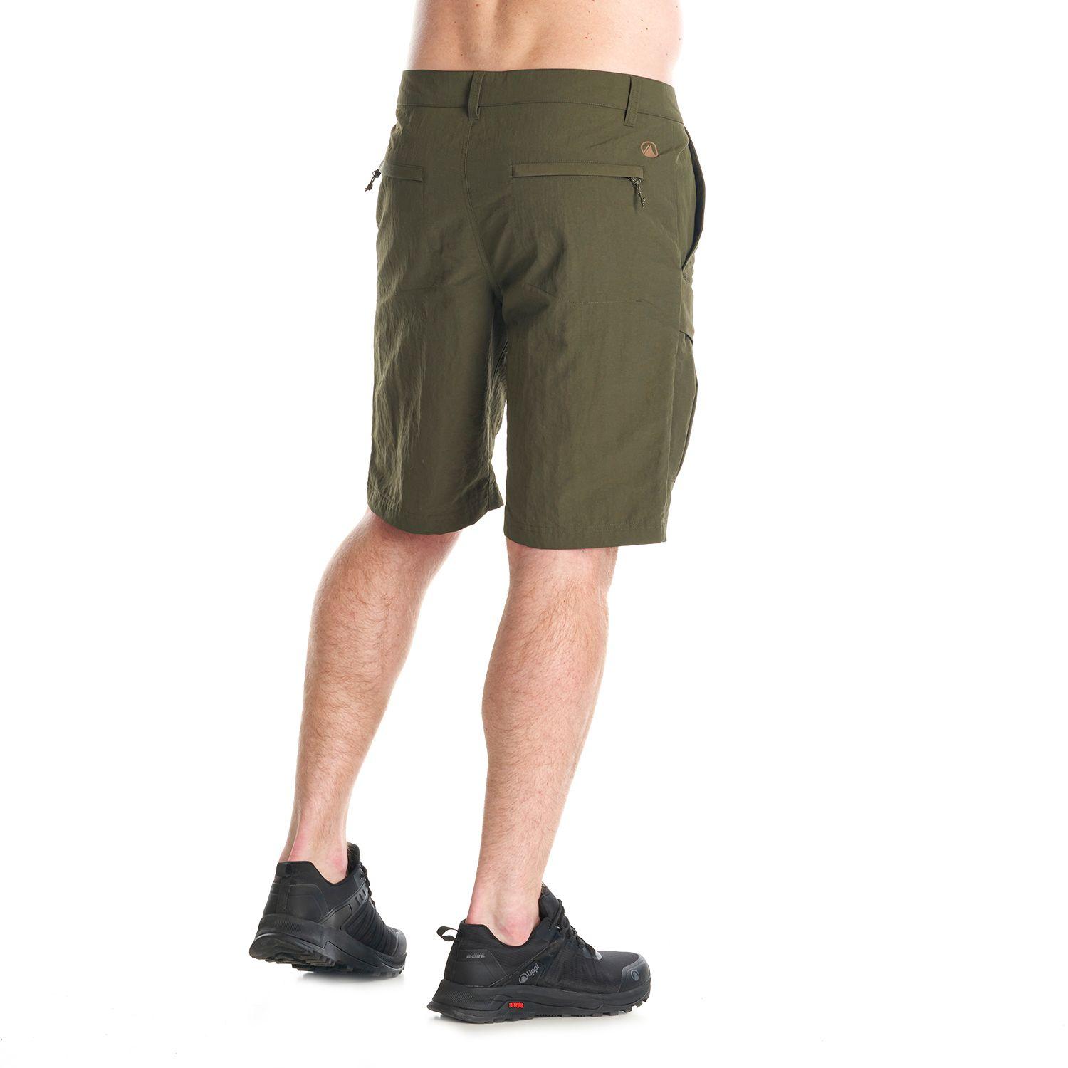 Short Hombre Nest Q-Dry Cargo Shorts Oliva Oscuro Lippi-5