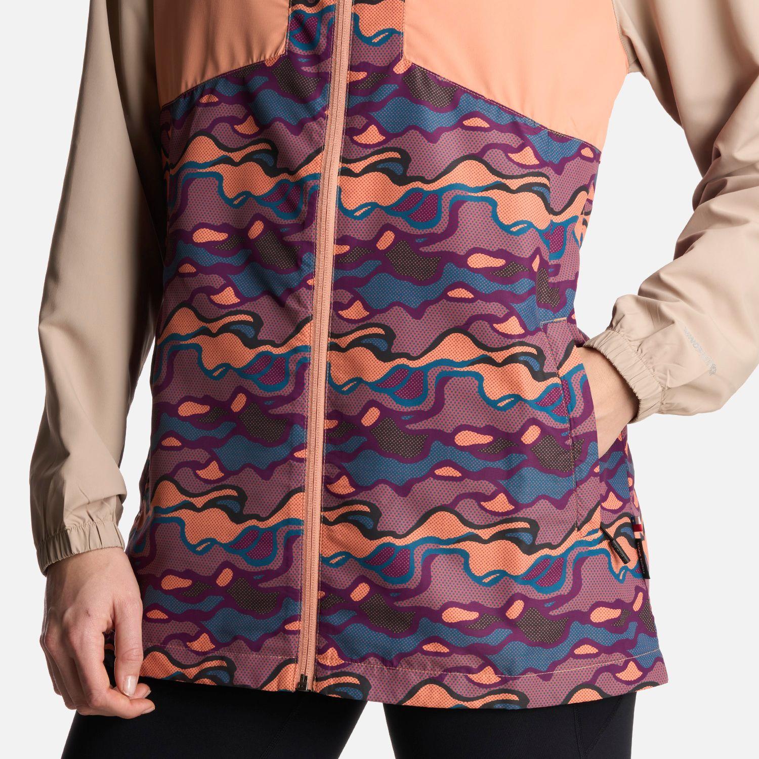 Chaqueta Mujer Aperrao Print Salmon Haka Honu-4