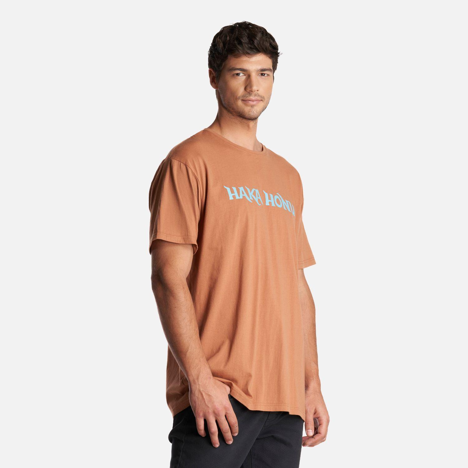 Polera Hombre Logo Cafe Claro Haka Honu-2