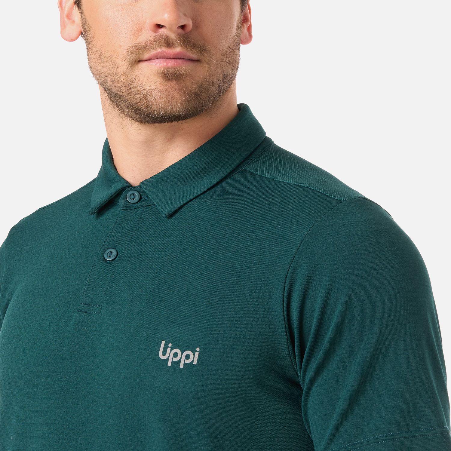 Polera Hombre B-Classic Seamless Polo Turquesa Lippi V26-3