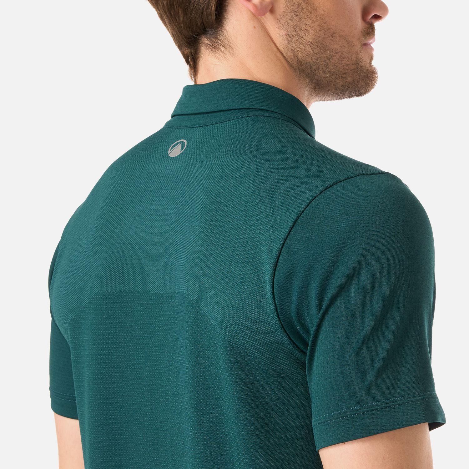 Polera Hombre B-Classic Seamless Polo Turquesa Lippi V26-4