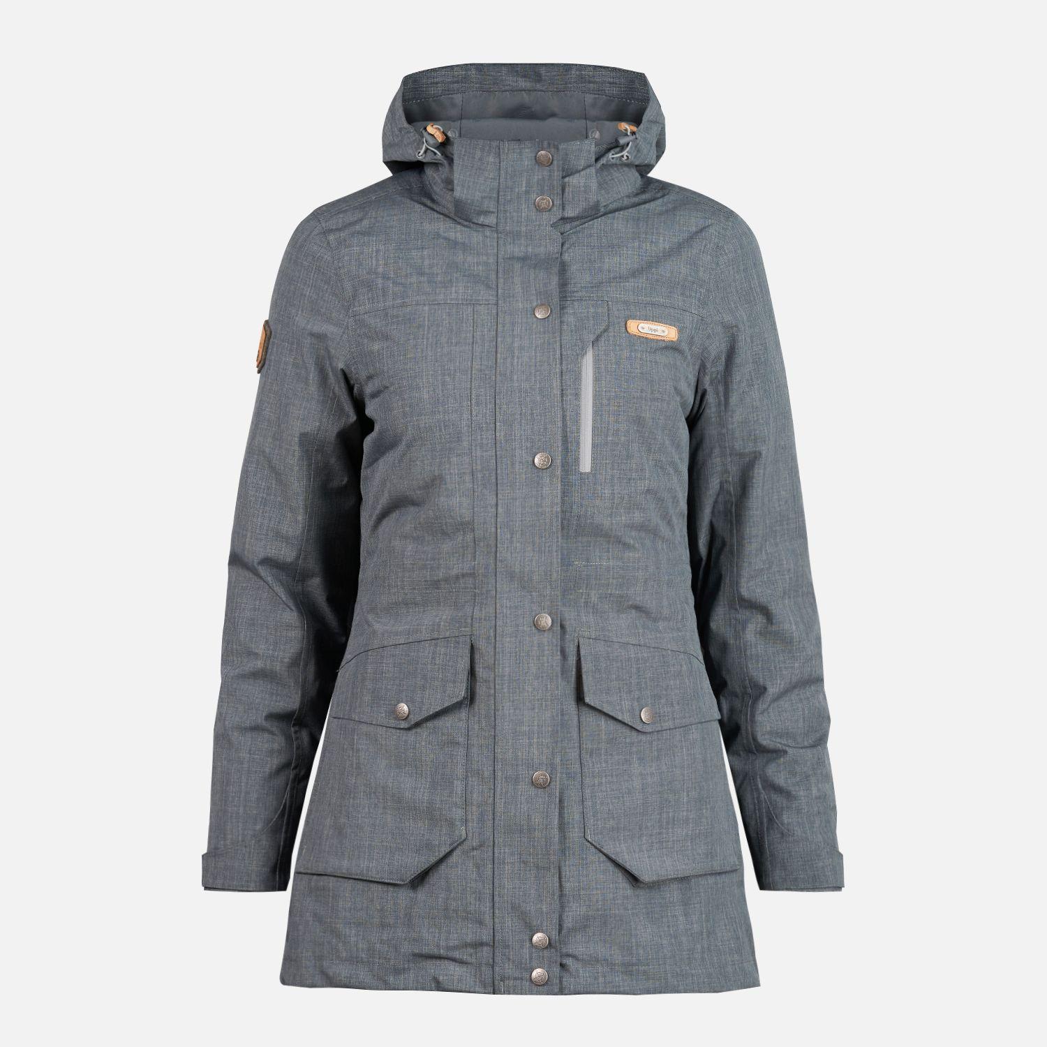 Chaqueta Mujer Nalca Fusion-3 Hoody Jacket Negro Lippi-0