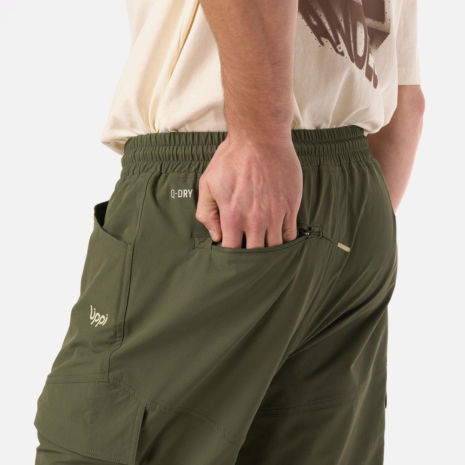 Pantalón Hombre Rock Q-Dry Pants Verde Musgo Lippi V26-7