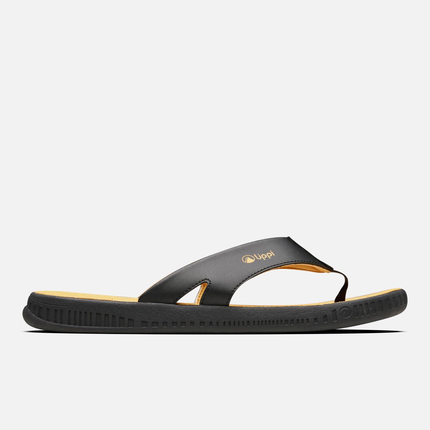Sandalia Hombre Take Go Negro / Naranjo Lippi V25-0