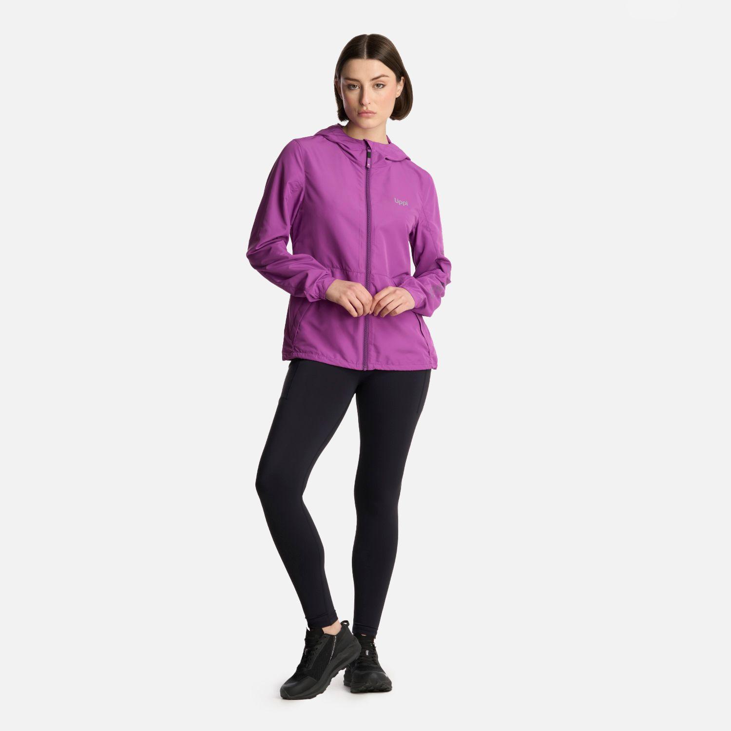 Chaqueta Mujer Nightfall WindBreaker Hoody Morado Lippi-6