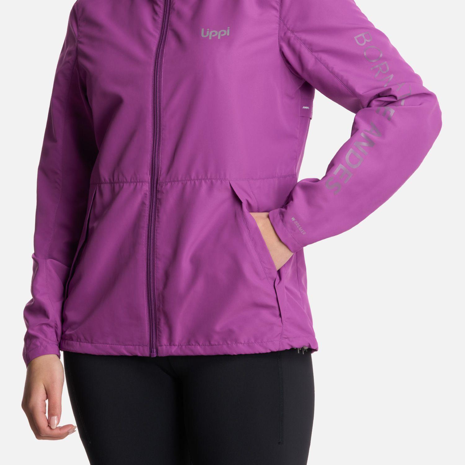 Chaqueta Mujer Nightfall WindBreaker Hoody Morado Lippi-4