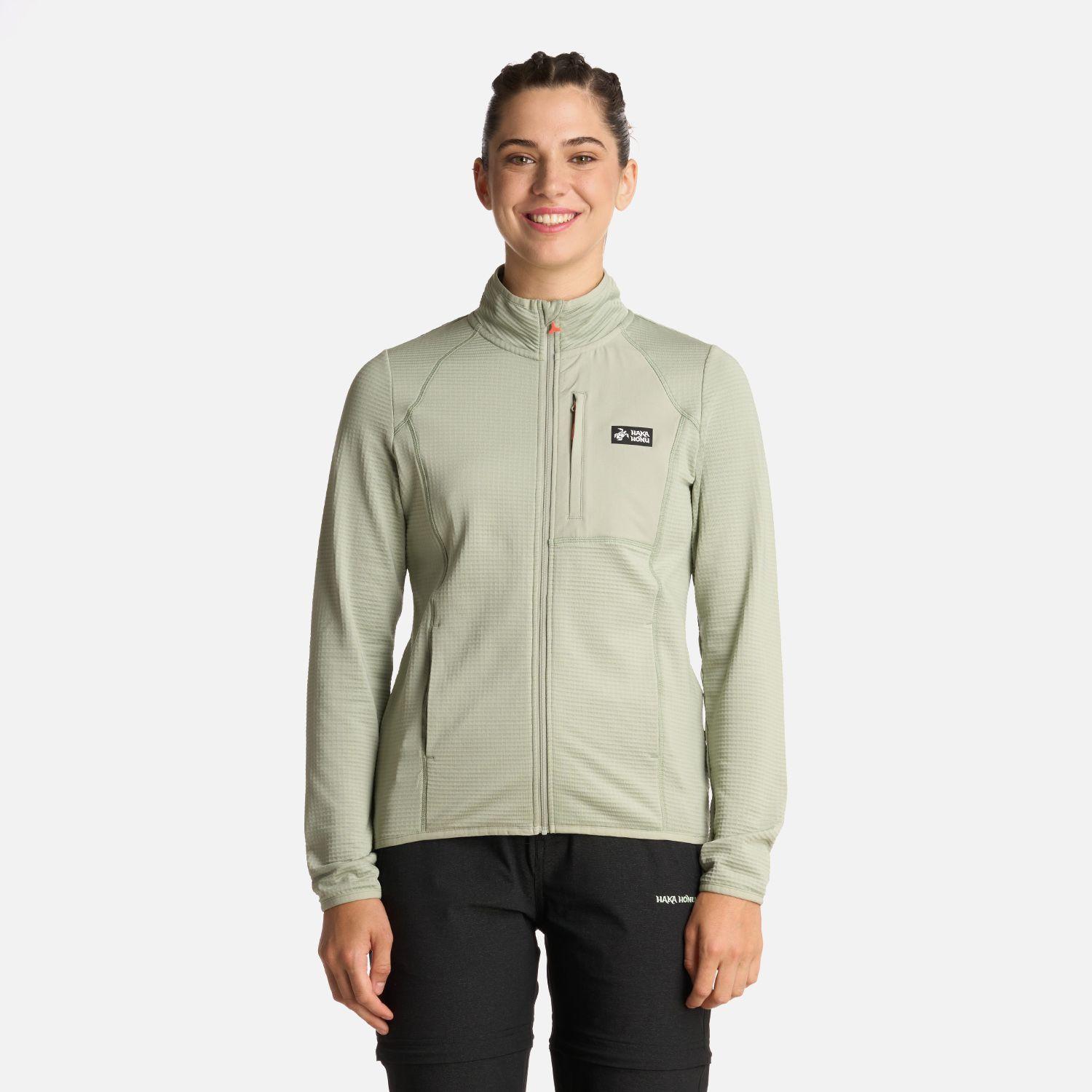 Polerón Mujer Taina Full Zip Jade Haka Honu I25-0