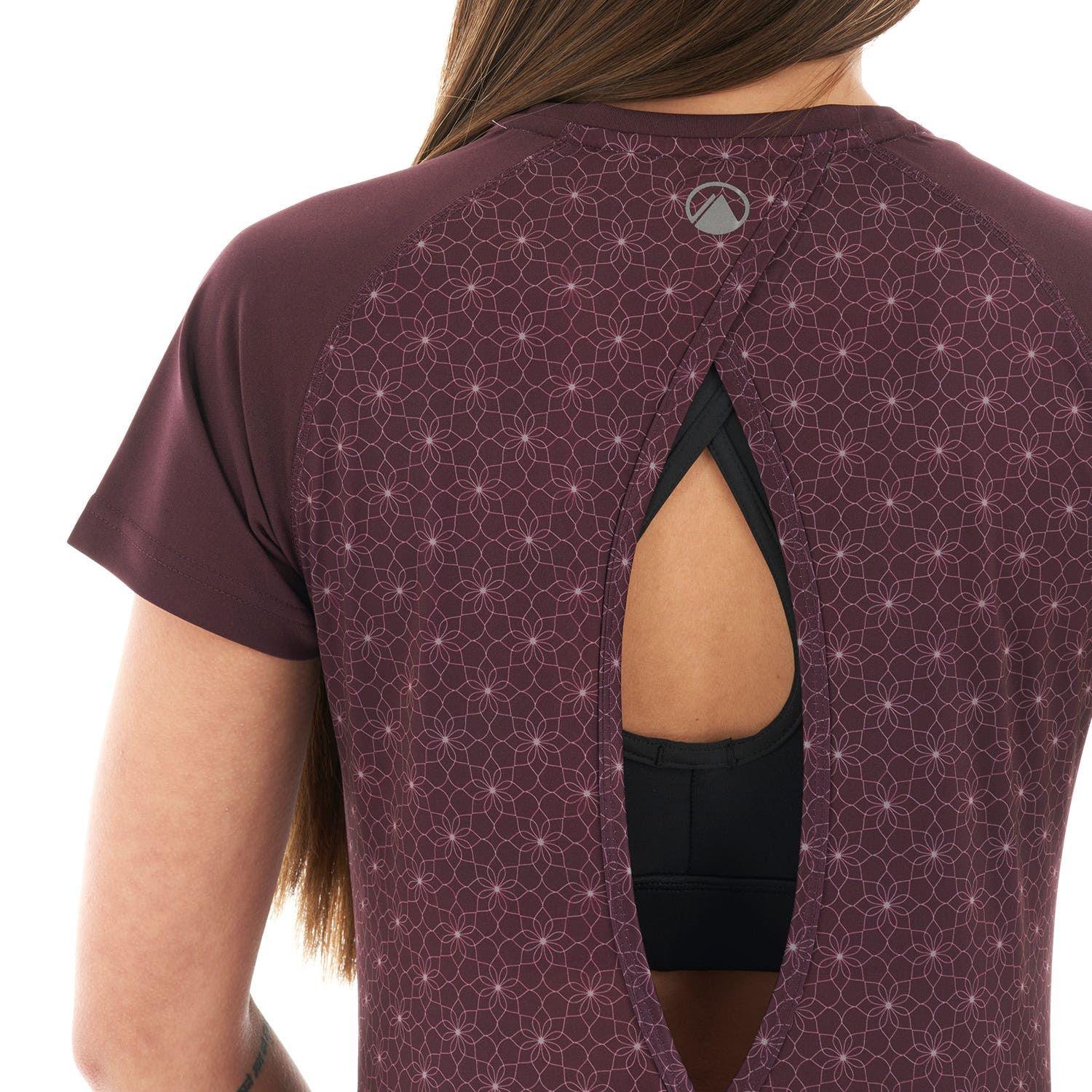 Polera Mujer Core Q-Dry Breathing T-Shirt Vino Lippi-6