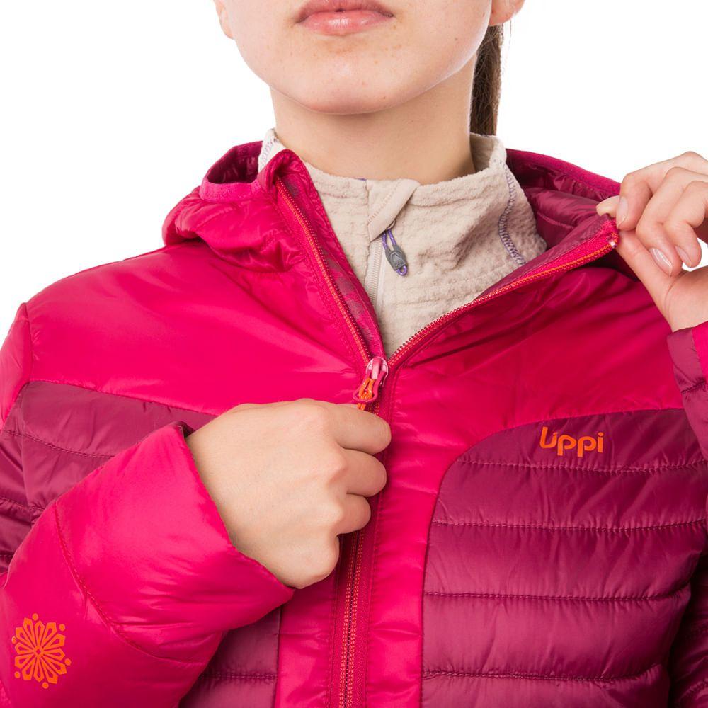 Chaqueta Mujer Bewarm Steam-Pro Hoody Jacket Frambuesa Oscuro / Frambuesa Lippi-3