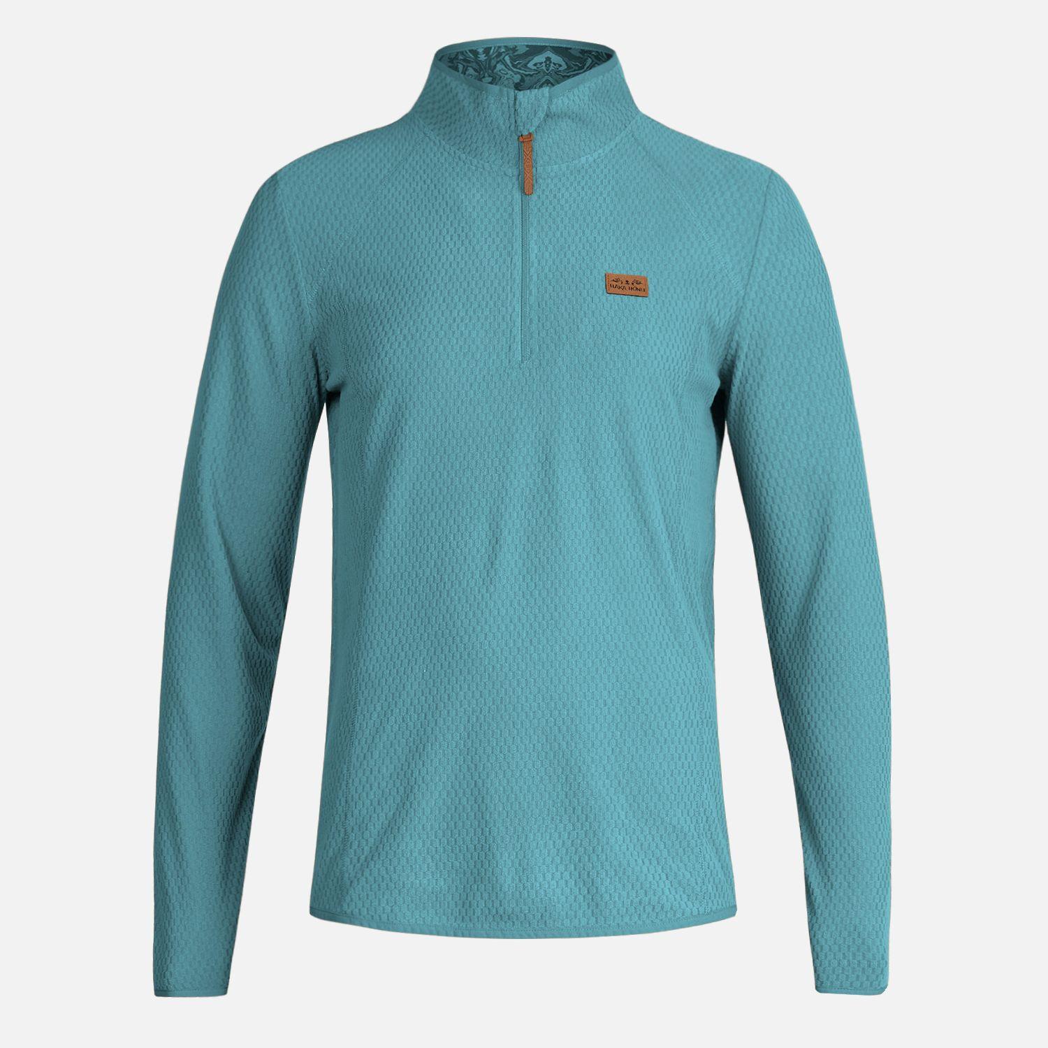 Poleron Hombre Taina Turquesa Oscuro Haka Honu I23-0