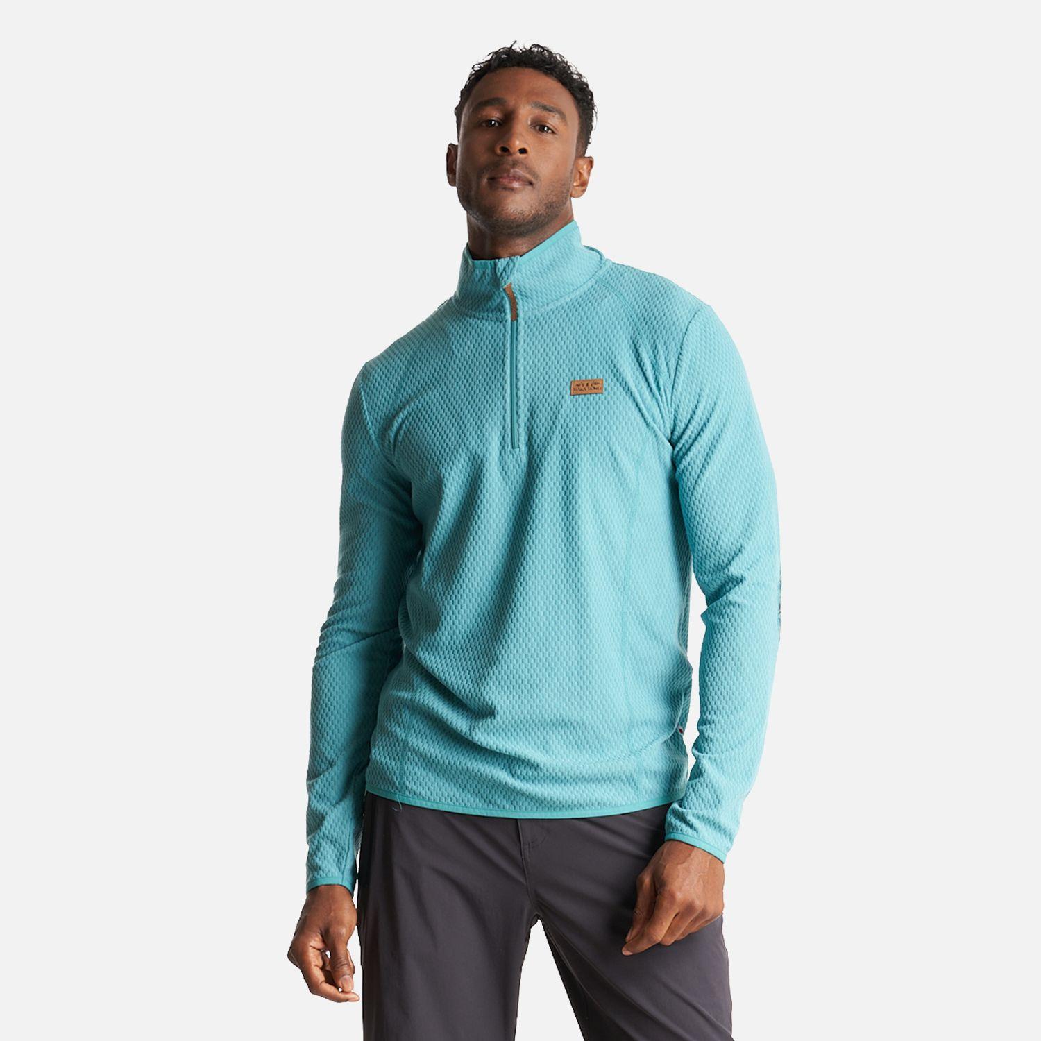 Poleron Hombre Taina Turquesa Oscuro Haka Honu I23-3