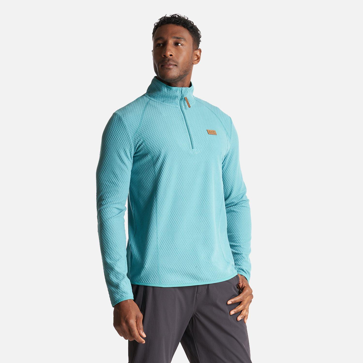 Poleron Hombre Taina Turquesa Oscuro Haka Honu I23-5