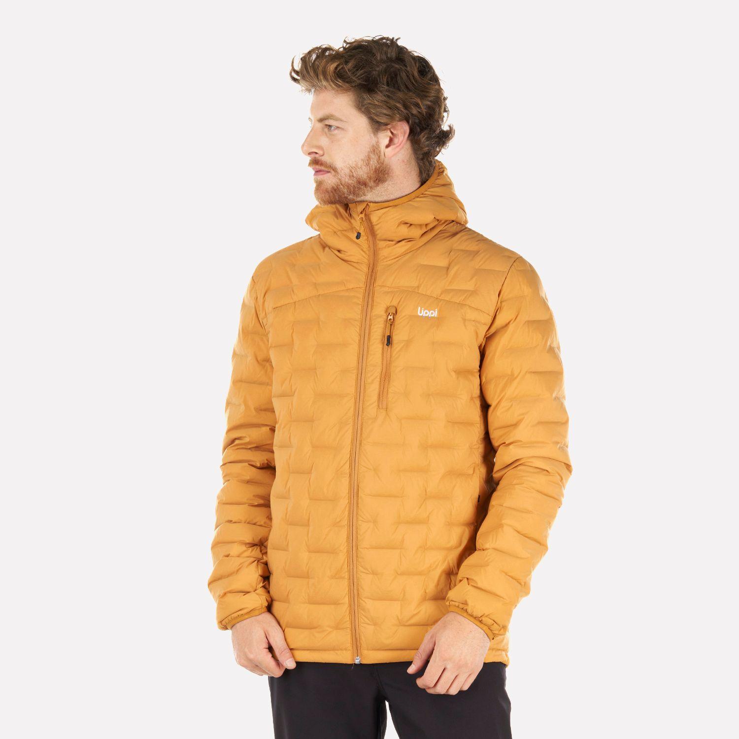 Chaqueta Hombre Ultimate Stretch Down Hoody Jacket Mostaza Lippi-1