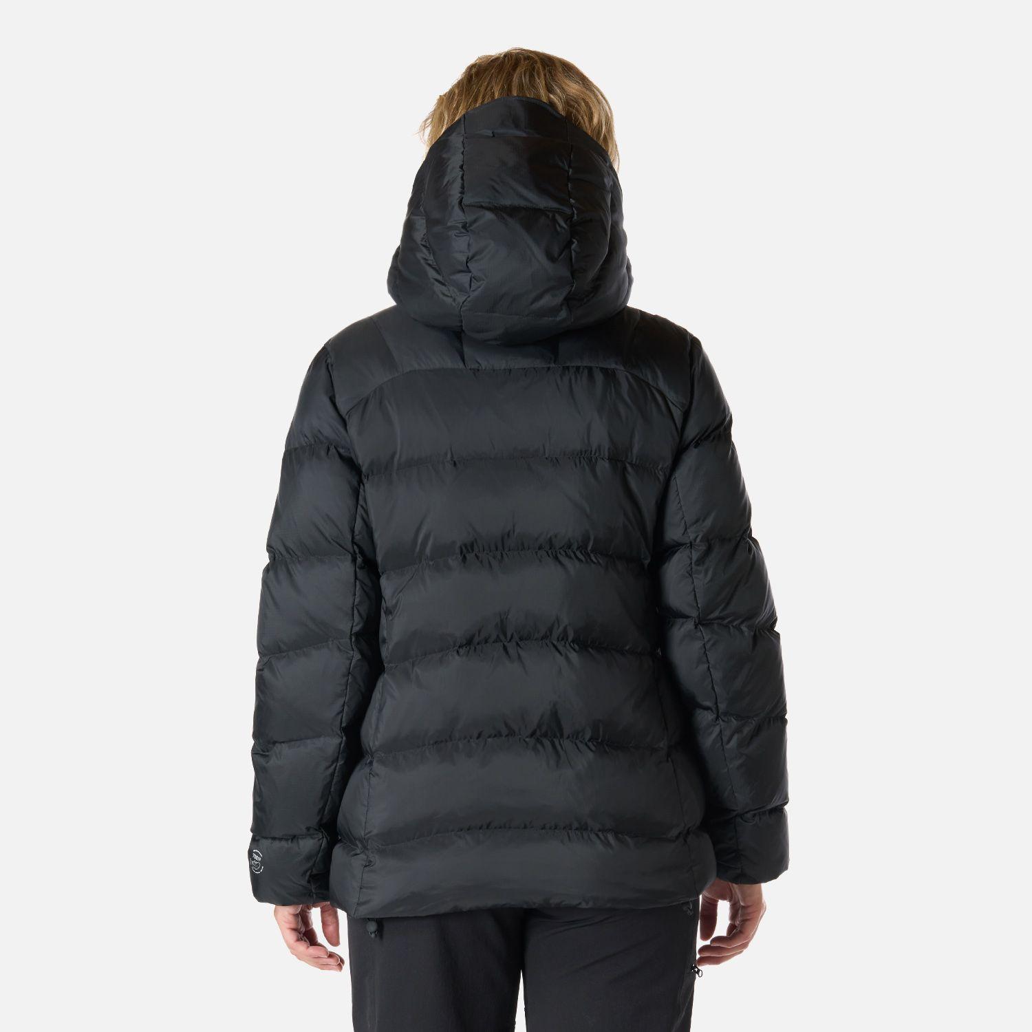 Chaqueta Mujer Rokko Down Hoody Jacket Negro Lippi I26-2