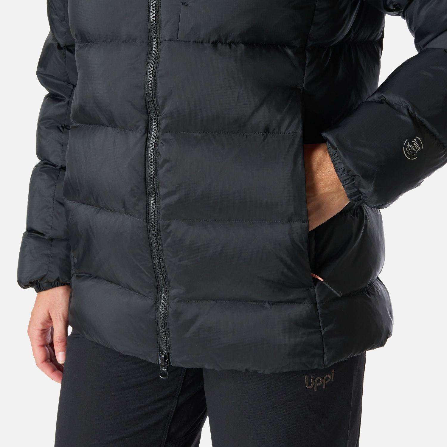 Chaqueta Mujer Rokko Down Hoody Jacket Negro Lippi I26-5