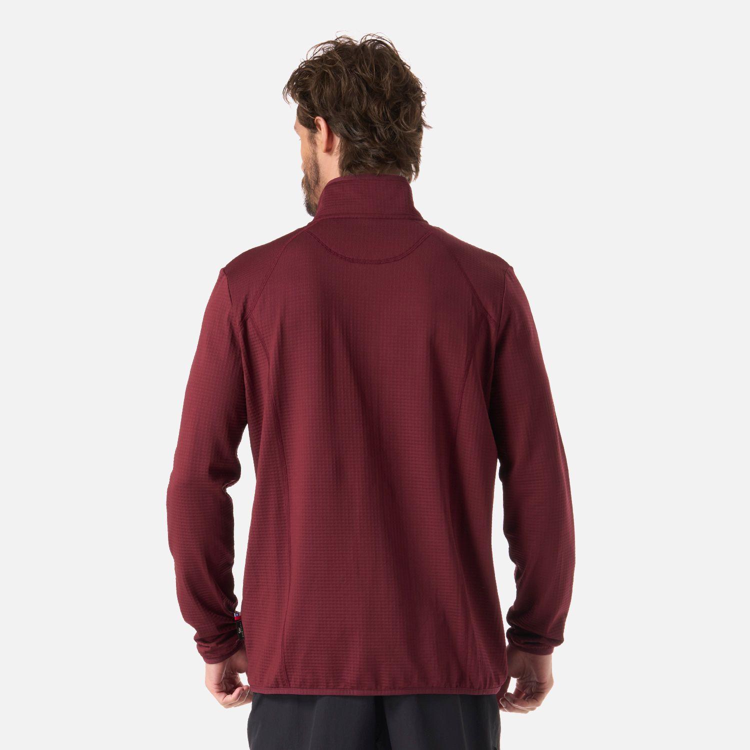 Polerón Hombre Taina Full Zip Burdeo Haka Honu V26-2