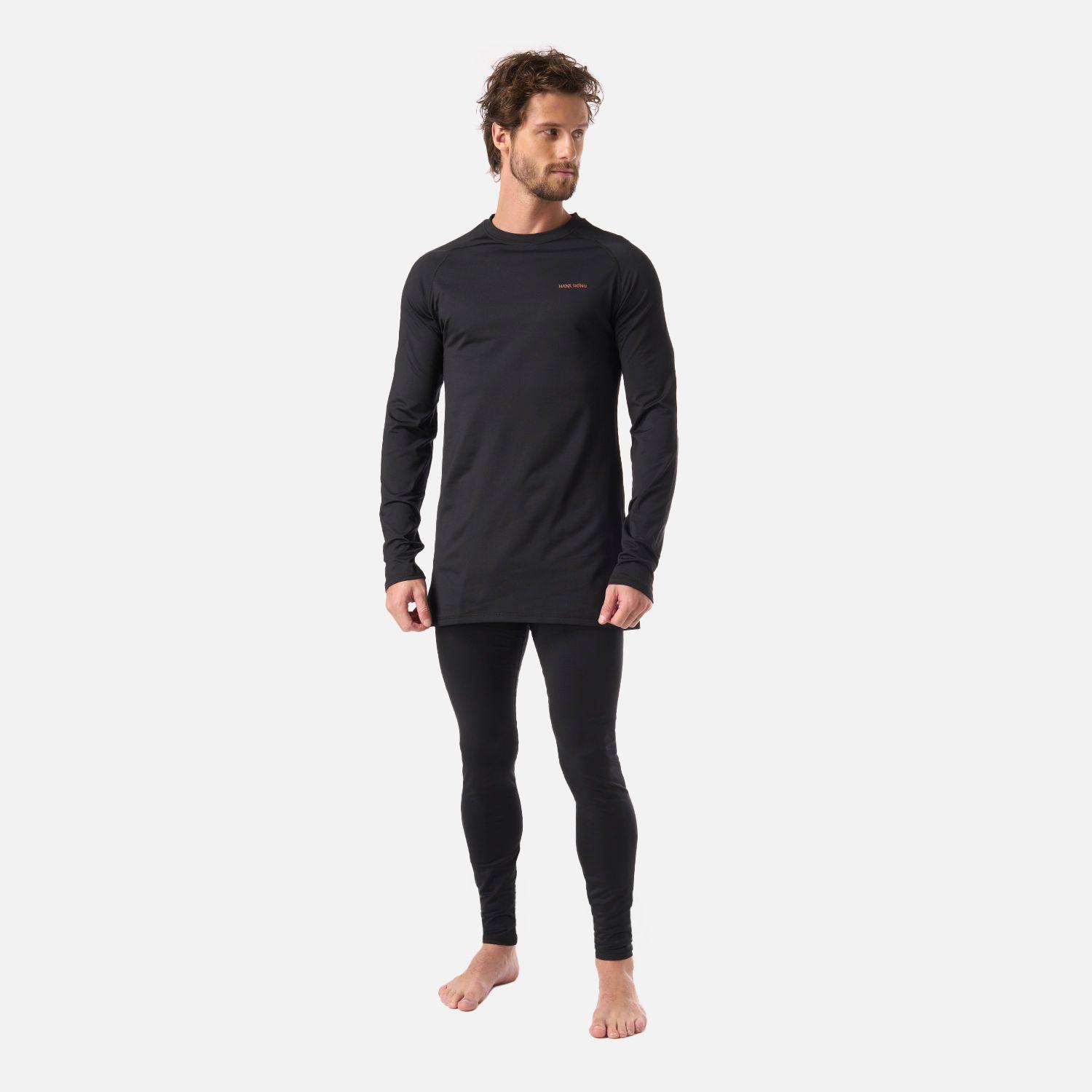 Primera Capa Hombre Huemul Bottom Negro Haka Honu I26-5
