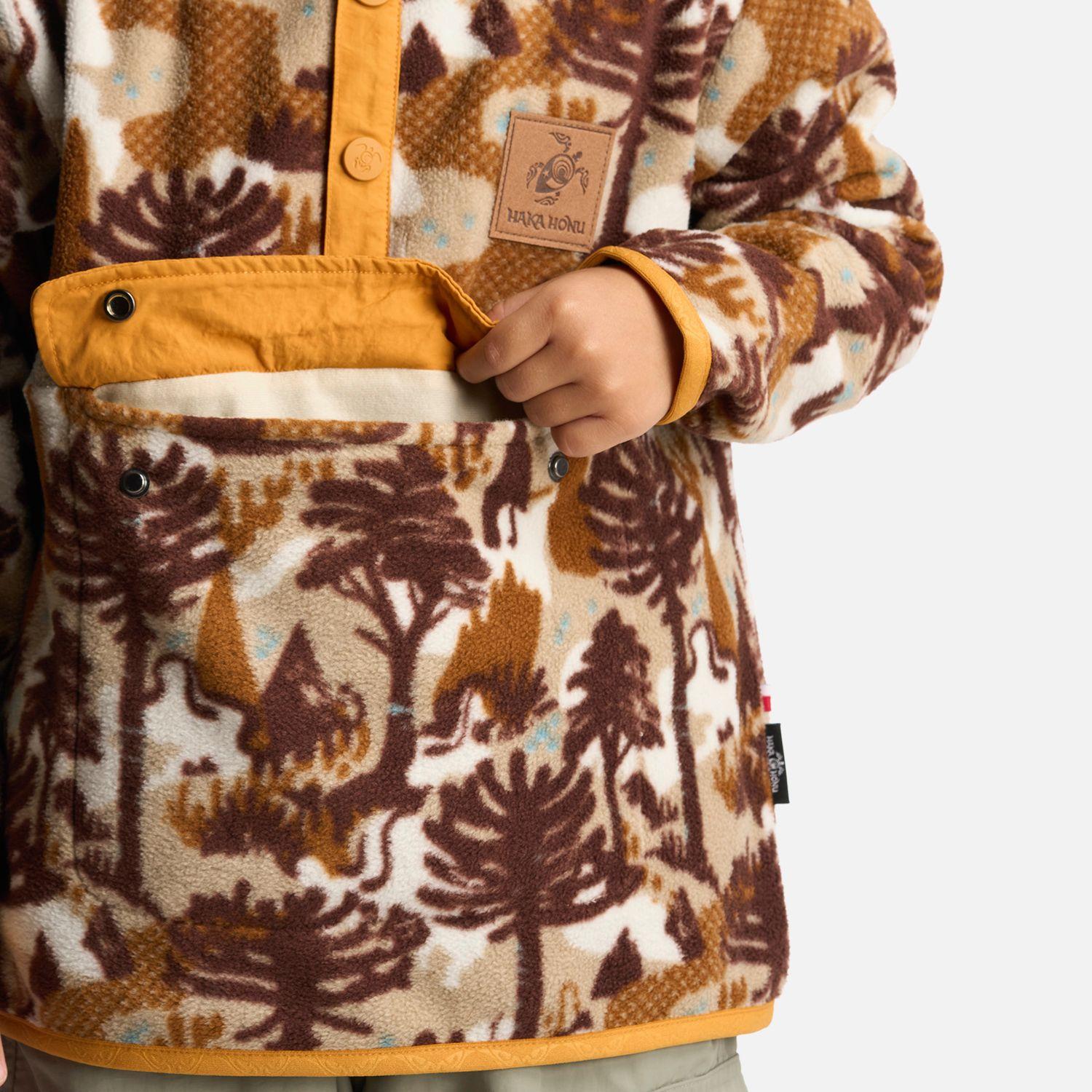 Poleron Niño Tokerau Poki Print Arena Haka Honu-3