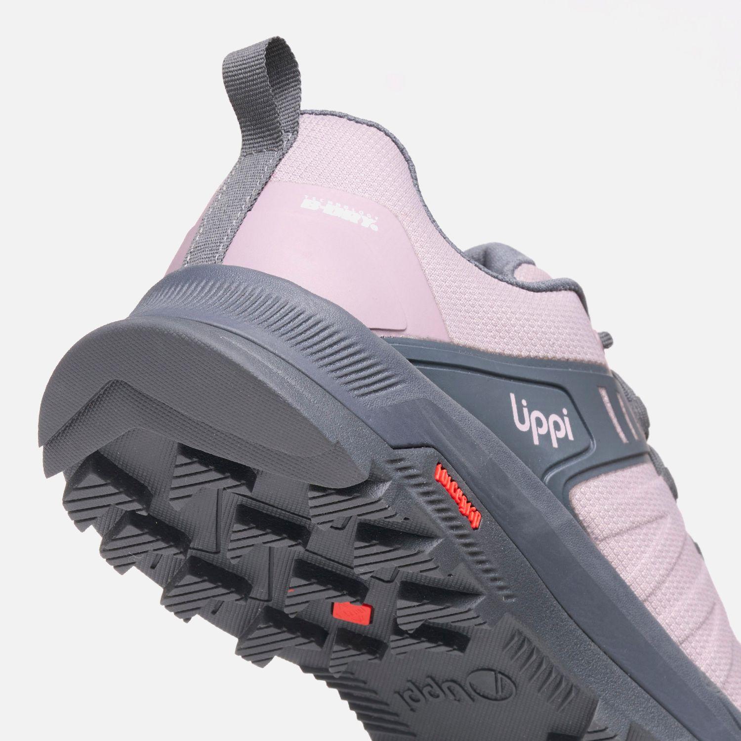 Zapatilla Mujer Vulcano Iron Stone B-dry Morado Grisaceo Lippi I26-7