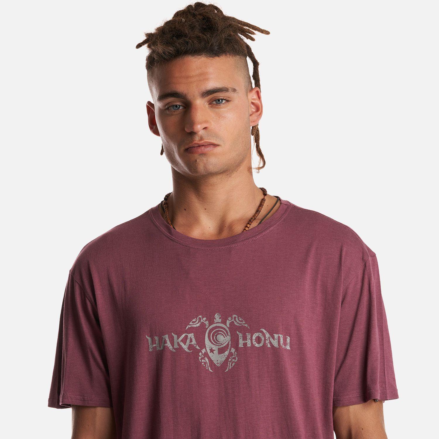 Polera Hombre Logo Palo Rosa Haka Honu V23-4