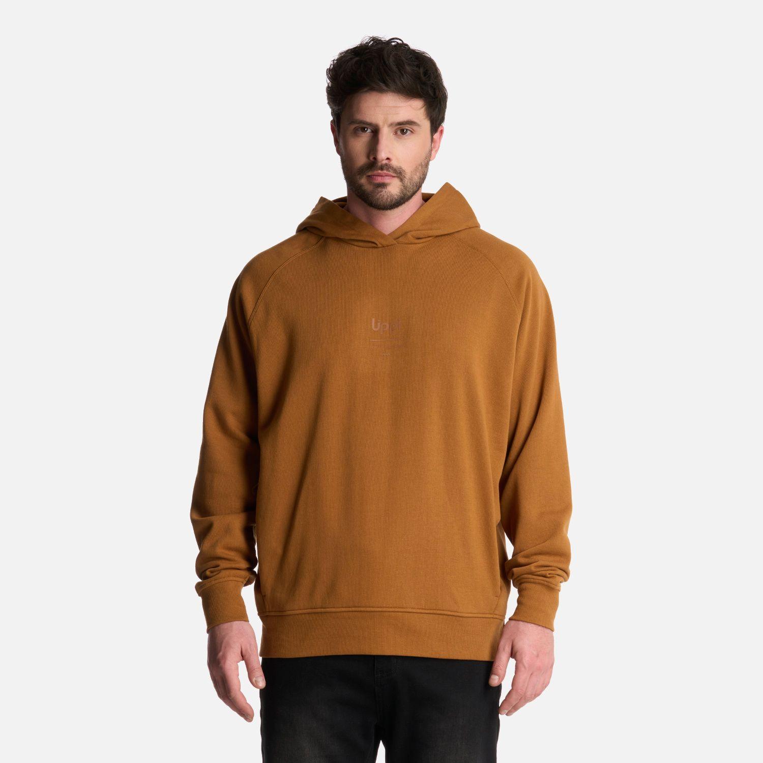 Polerón Hombre Ulmo Hoody Sweatshirt Mostaza Lippi-0