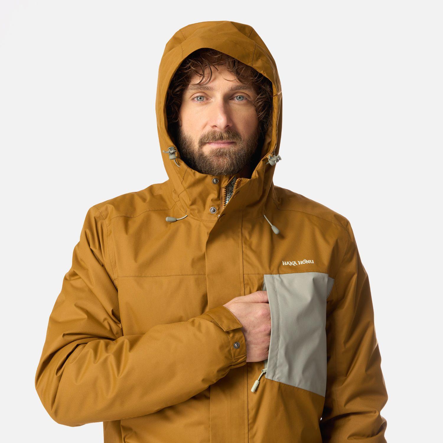 Chaqueta Hombre Terranova Mostaza Oscuro Haka Honu-3