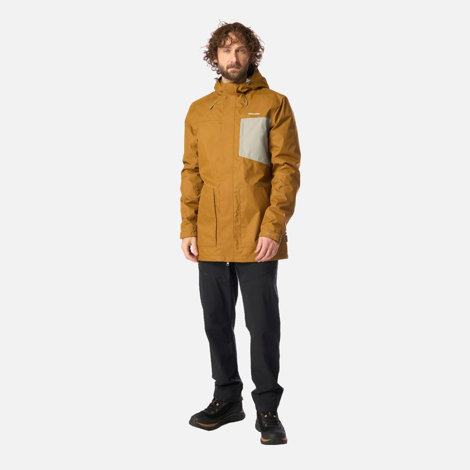 Chaqueta Hombre Terranova Mostaza Oscuro Haka Honu-8