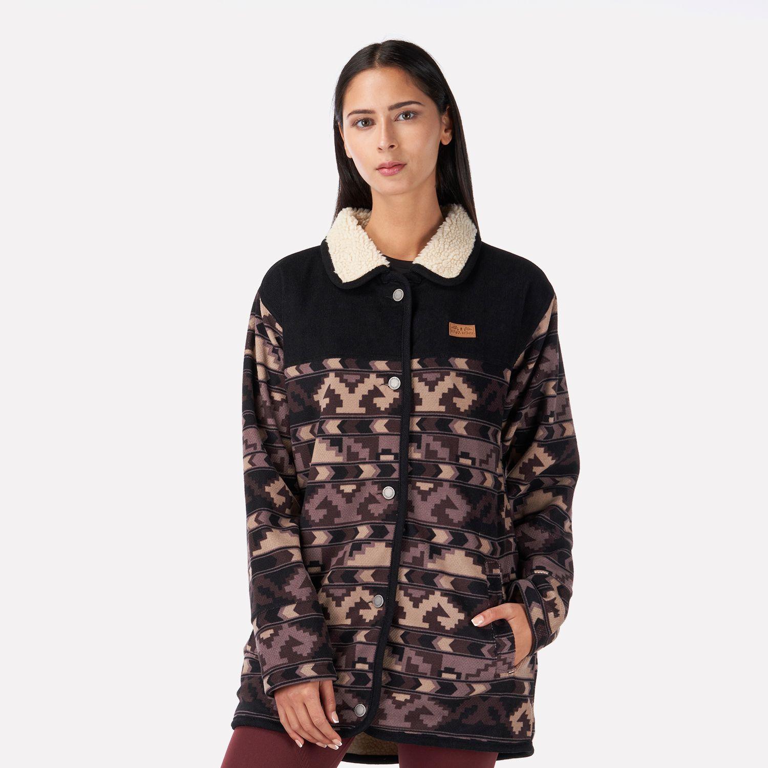 Chaqueta Mujer Calentito Negro Haka Honu-1