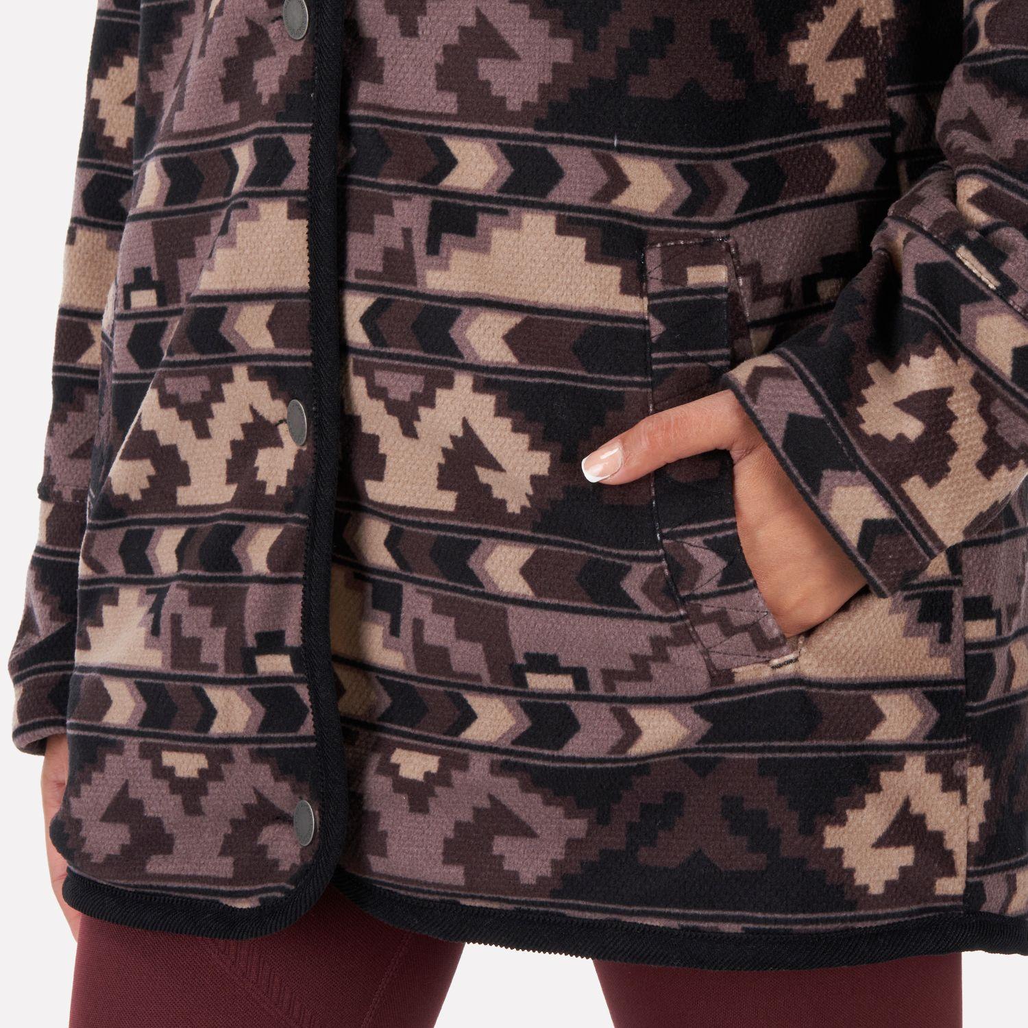 Chaqueta Mujer Calentito Negro Haka Honu-4