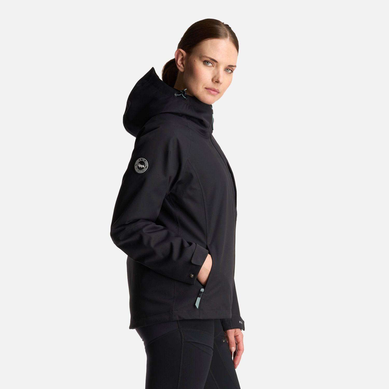 Chaqueta Mujer Massif B-Dry Hoody Jacket Negro Lippi-3
