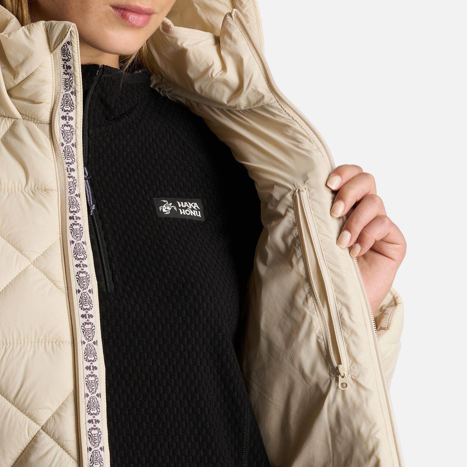 Chaqueta Mujer Pala Negra Beige Haka Honu-8