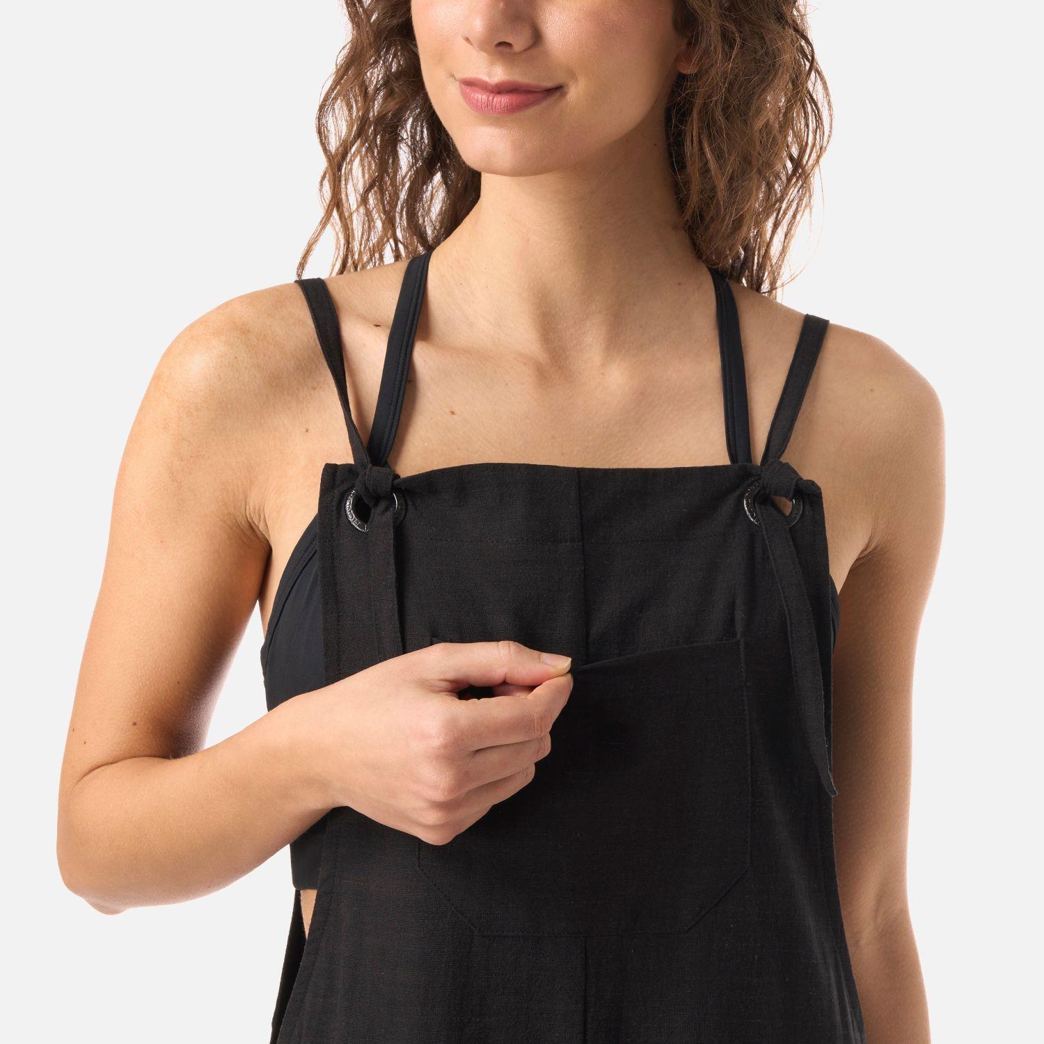 Jardinera Mujer Cultivadora Negro Haka Honu V26-3