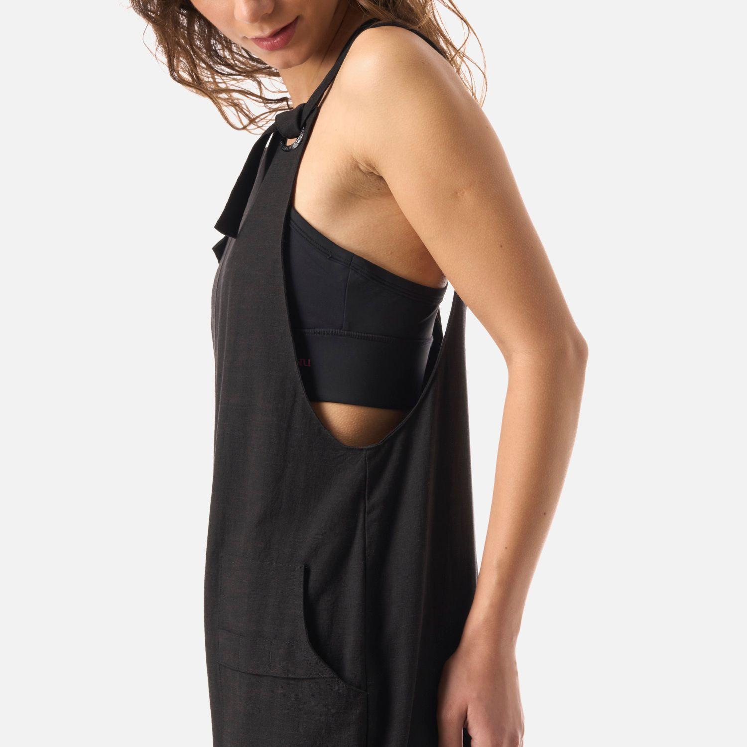 Jardinera Mujer Cultivadora Negro Haka Honu V26-4