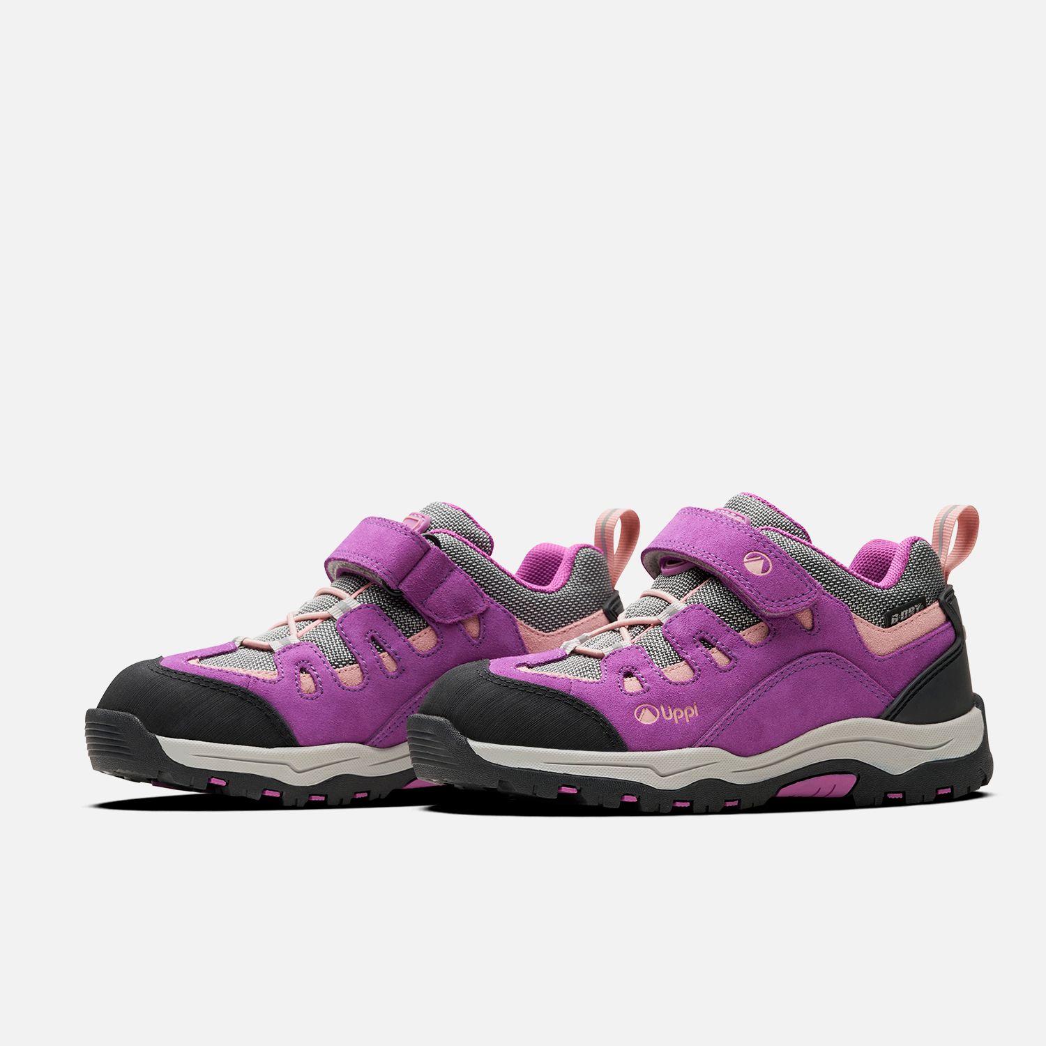 Zapato Niña Puelo Cs Low Velcro Morado Lippi V26-2