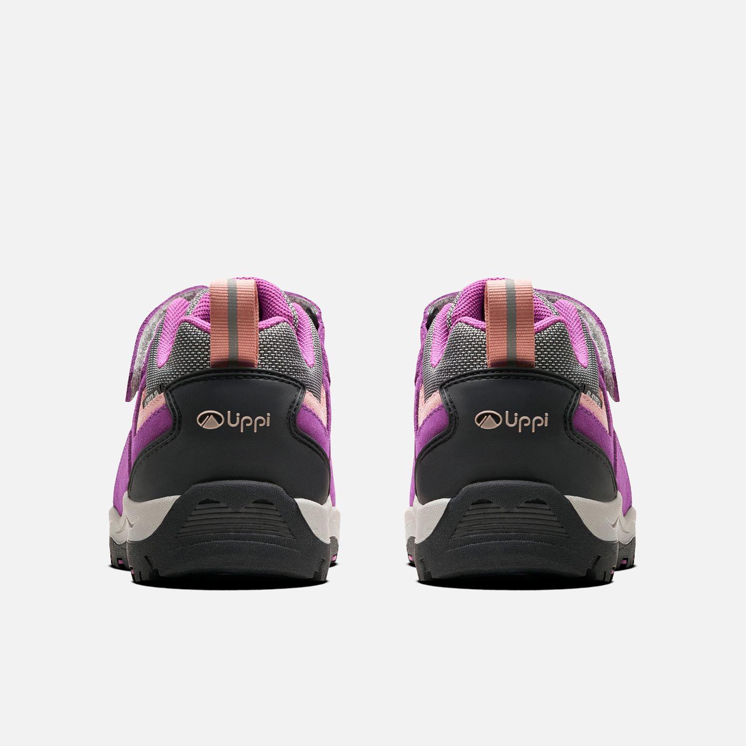 Zapato Niña Puelo Cs Low Velcro Morado Lippi V26-4