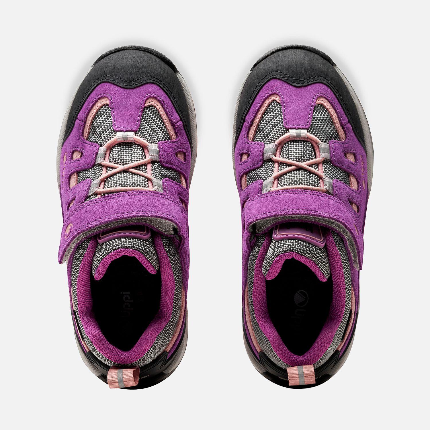 Zapato Niña Puelo Cs Low Velcro Morado Lippi V26-5