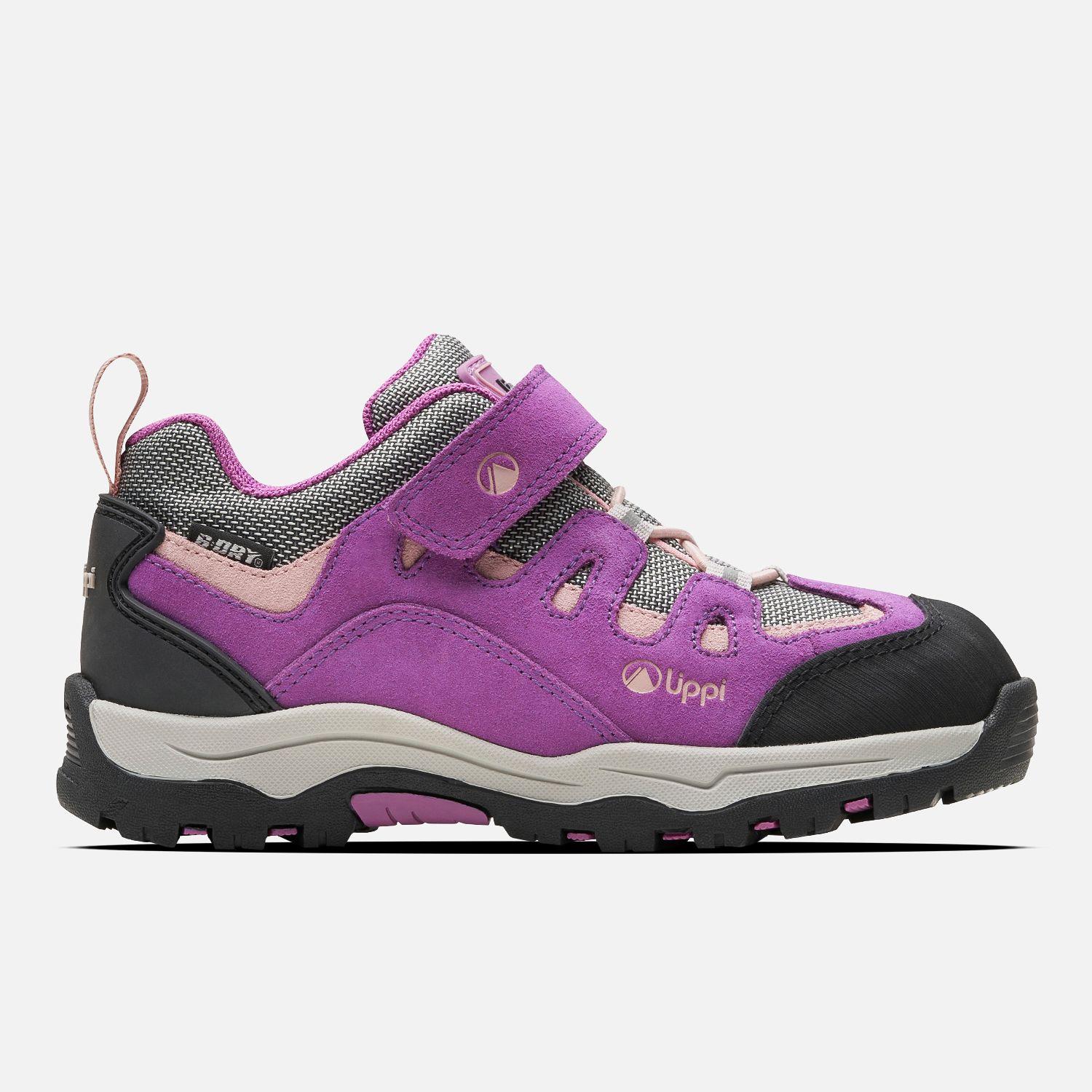 Zapato Mujer Puelo Cs Low Velcro Morado Lippi V26-0