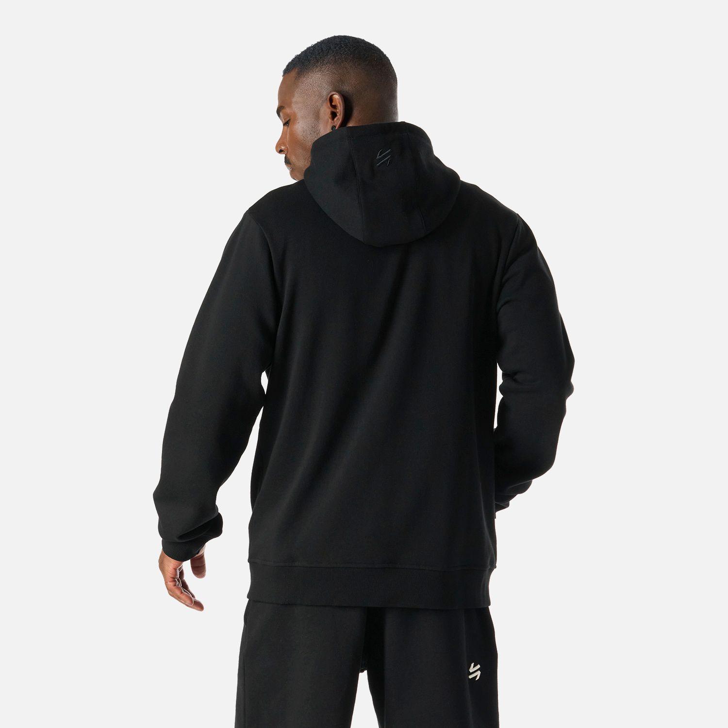 Polerón Hombre Cool Down Full Zip Hoody Negro Vulcano-3