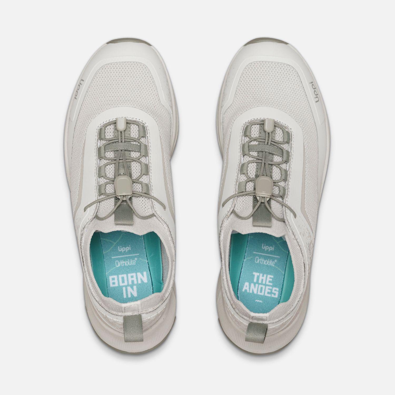Zapatilla Mujer Light Knit Gris Claro Lippi I26-5