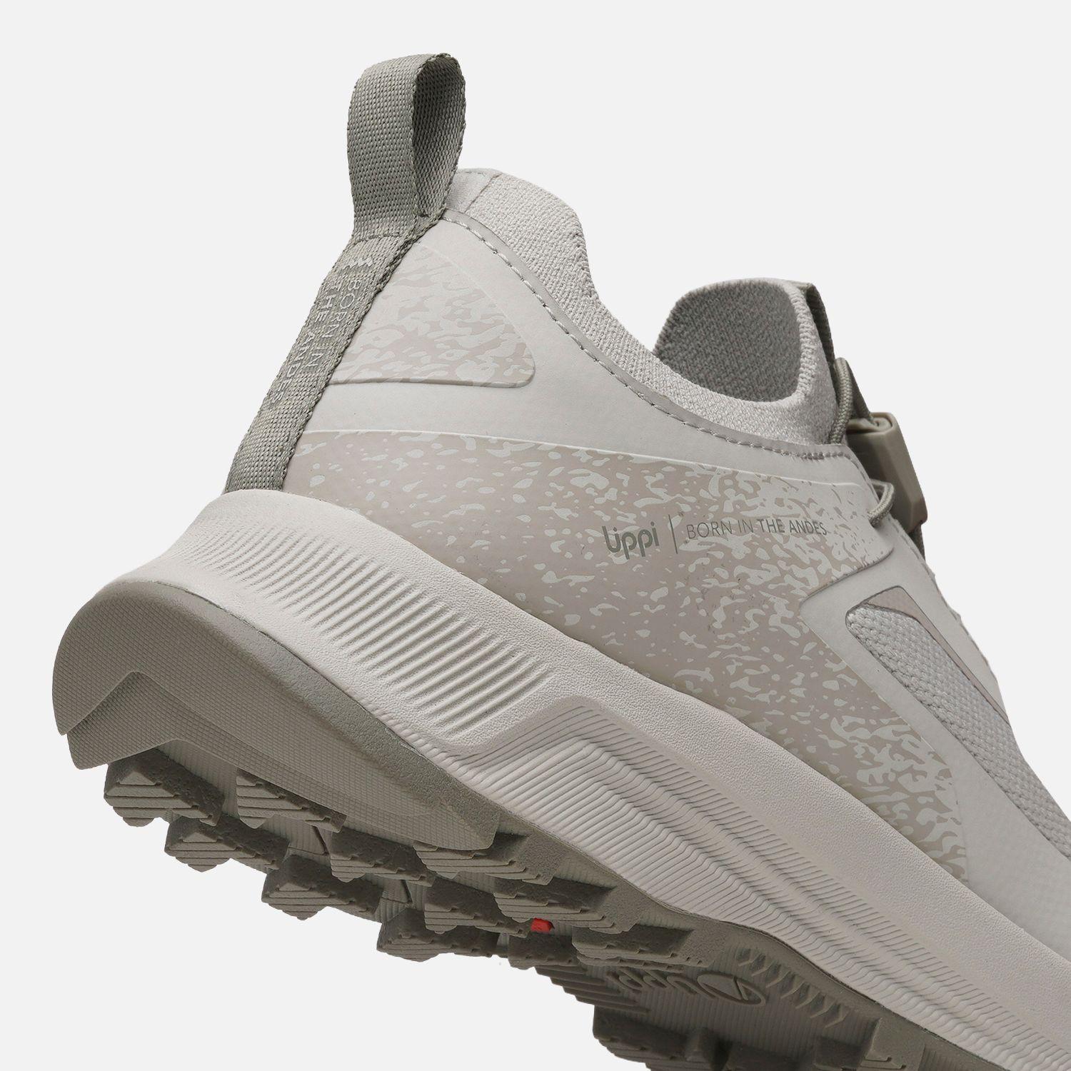 Zapatilla Mujer Light Knit Gris Claro Lippi I26-7