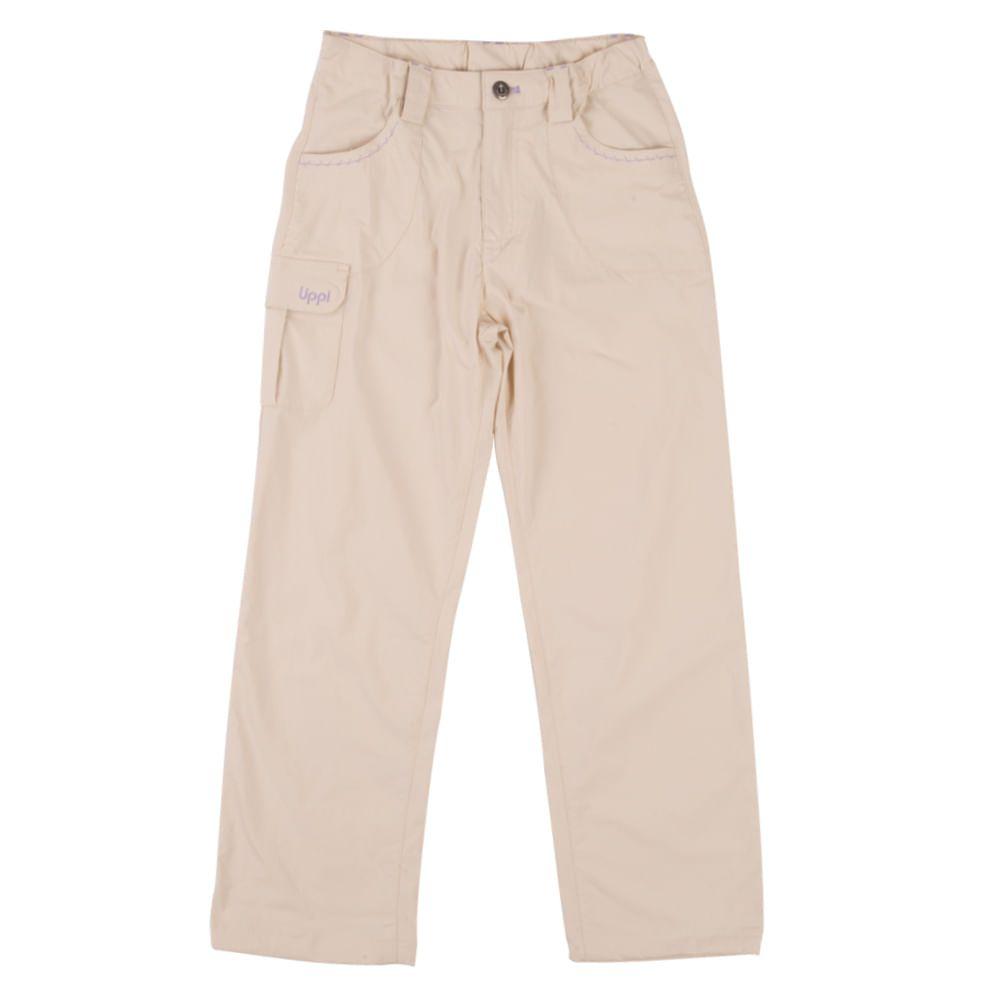 Pantalon Niña Trail Q-Dry Pants Crema Lippi-0