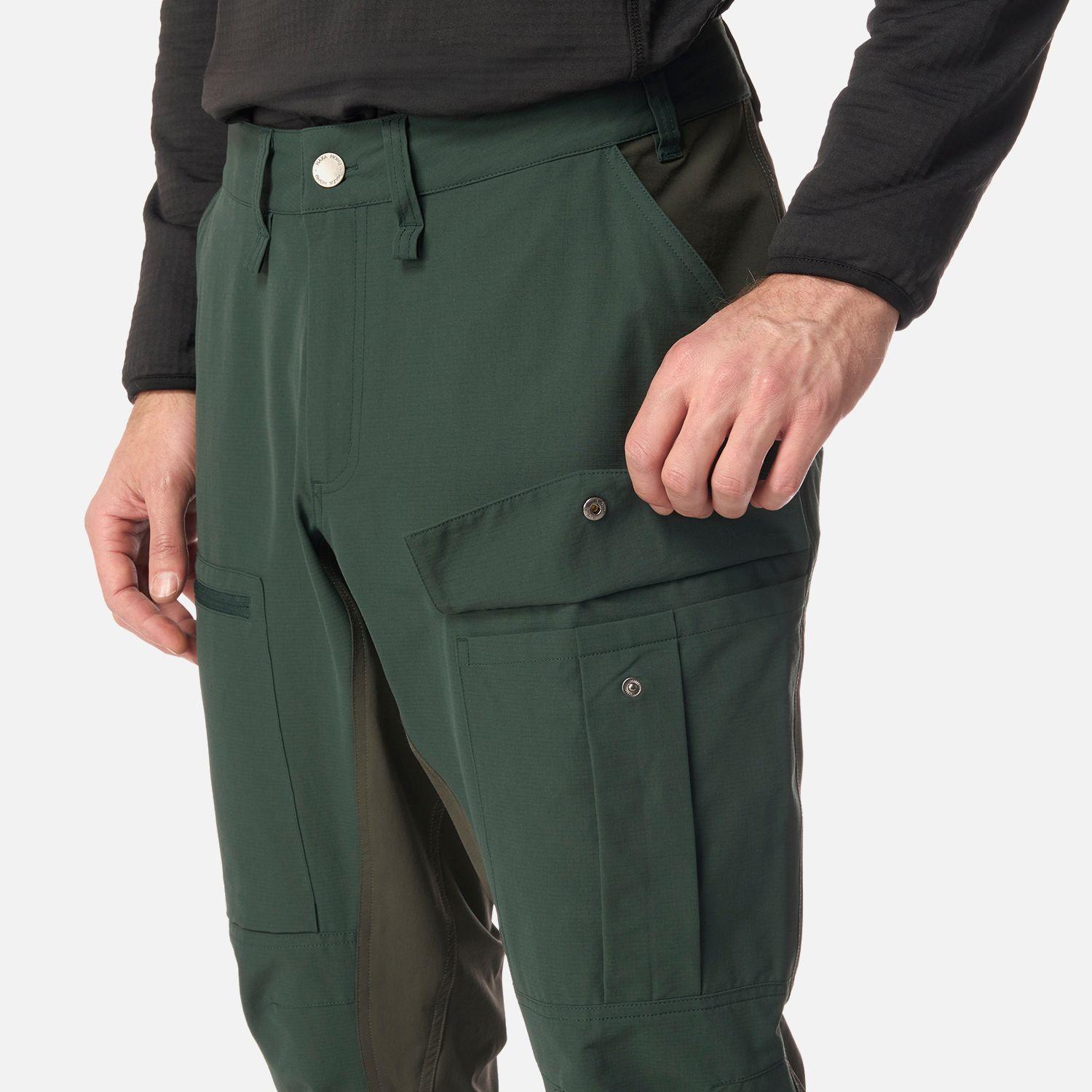 Pantalón Hombre Boina Negra Verde Bosque Haka Honu-4