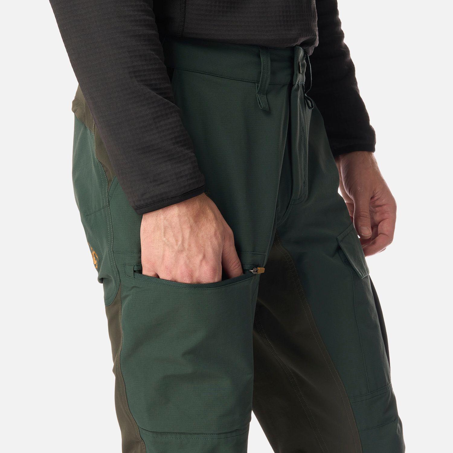 Pantalón Hombre Boina Negra Verde Bosque Haka Honu-5