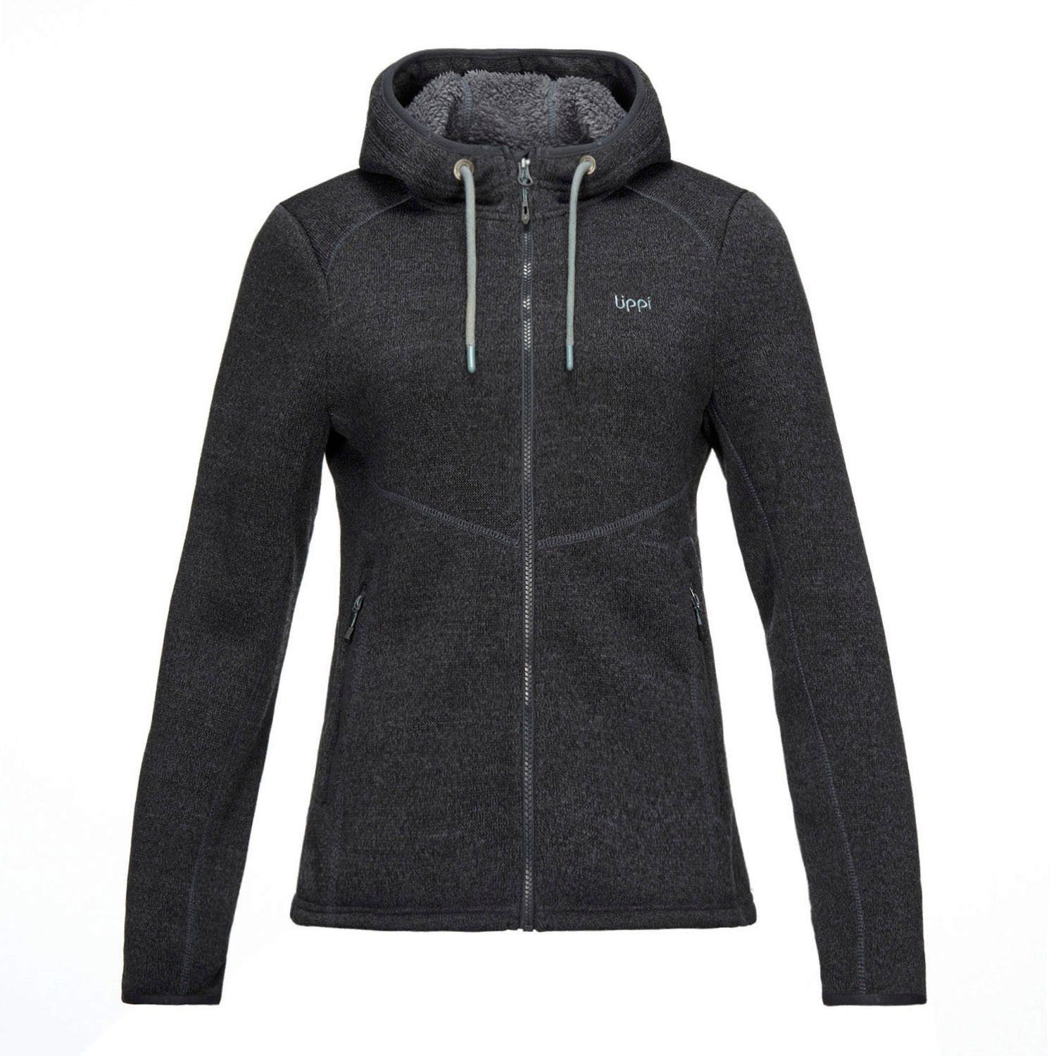 Polar Mujer Sense Blend-Pro Hoody Jacket Melange Grafito Lippi-0