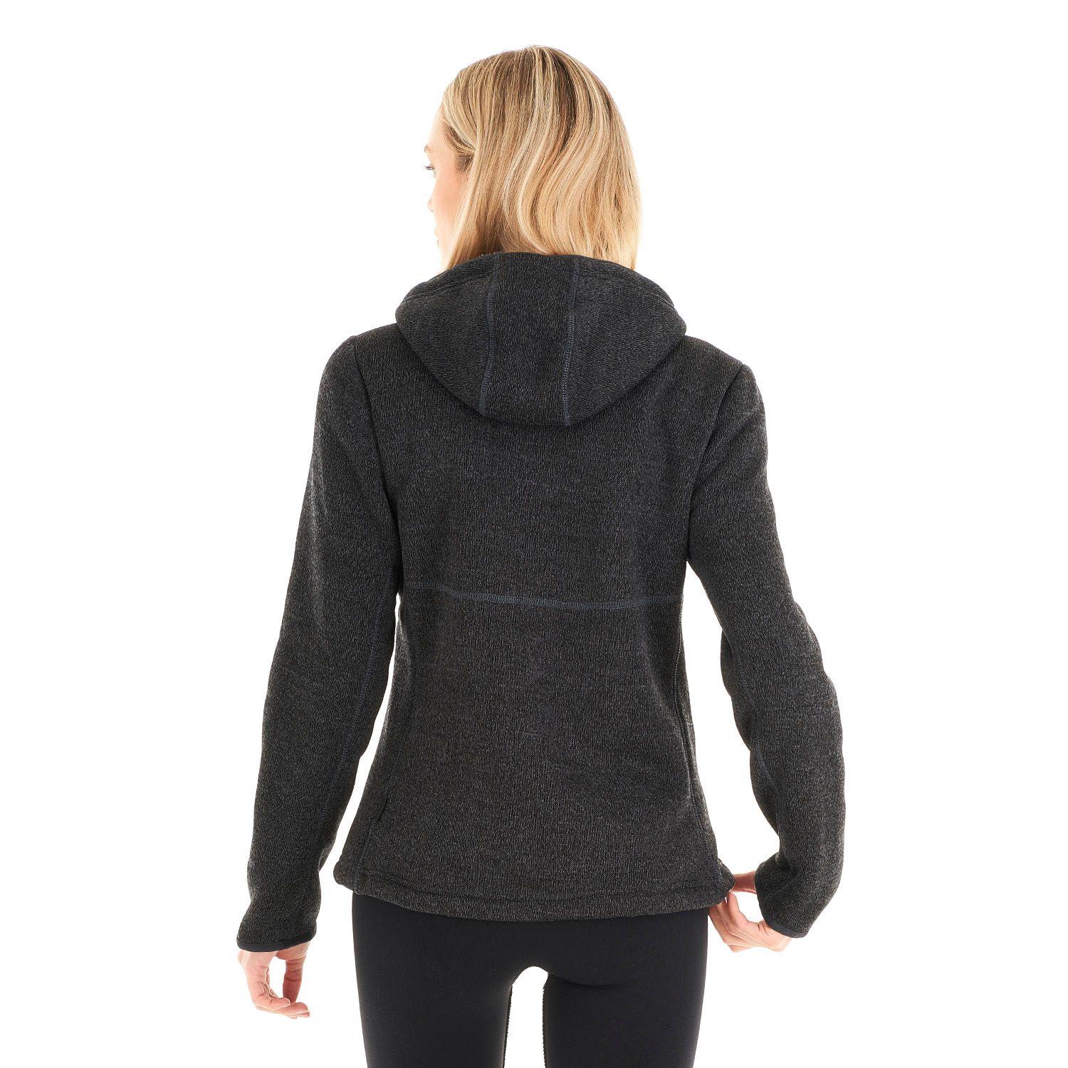 Polar Mujer Sense Blend-Pro Hoody Jacket Melange Grafito Lippi-5