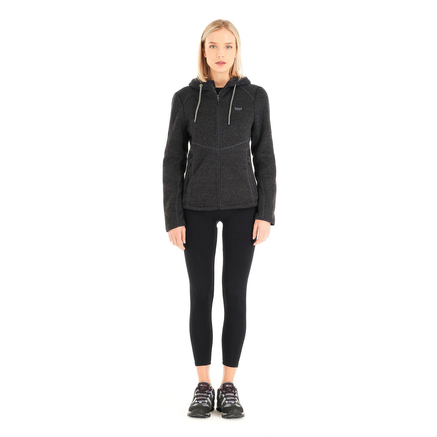 Polar Mujer Sense Blend-Pro Hoody Jacket Melange Grafito Lippi-8