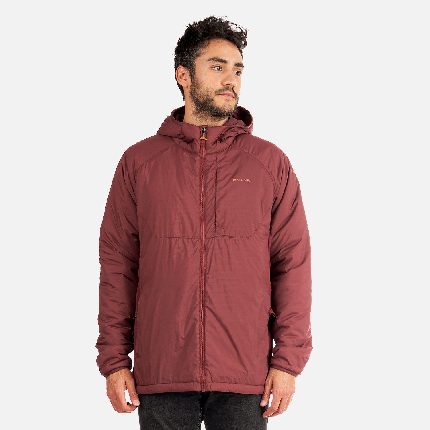 Chaqueta Hombre Puihua Burdeo Haka Honu-1
