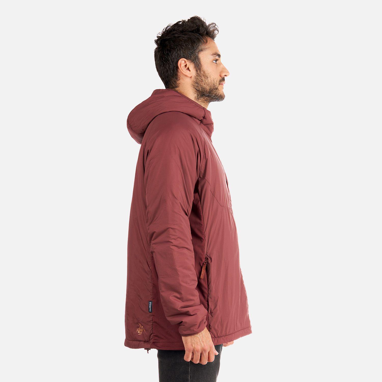 Chaqueta Hombre Puihua Burdeo Haka Honu-3