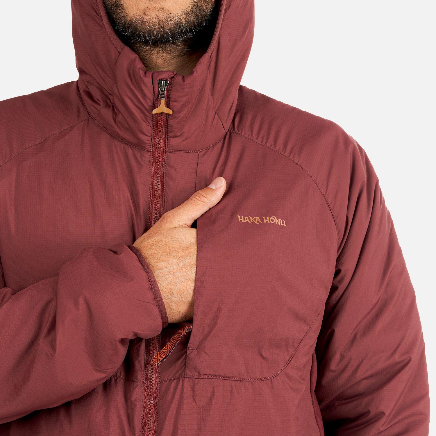 Chaqueta Hombre Puihua Burdeo Haka Honu-5
